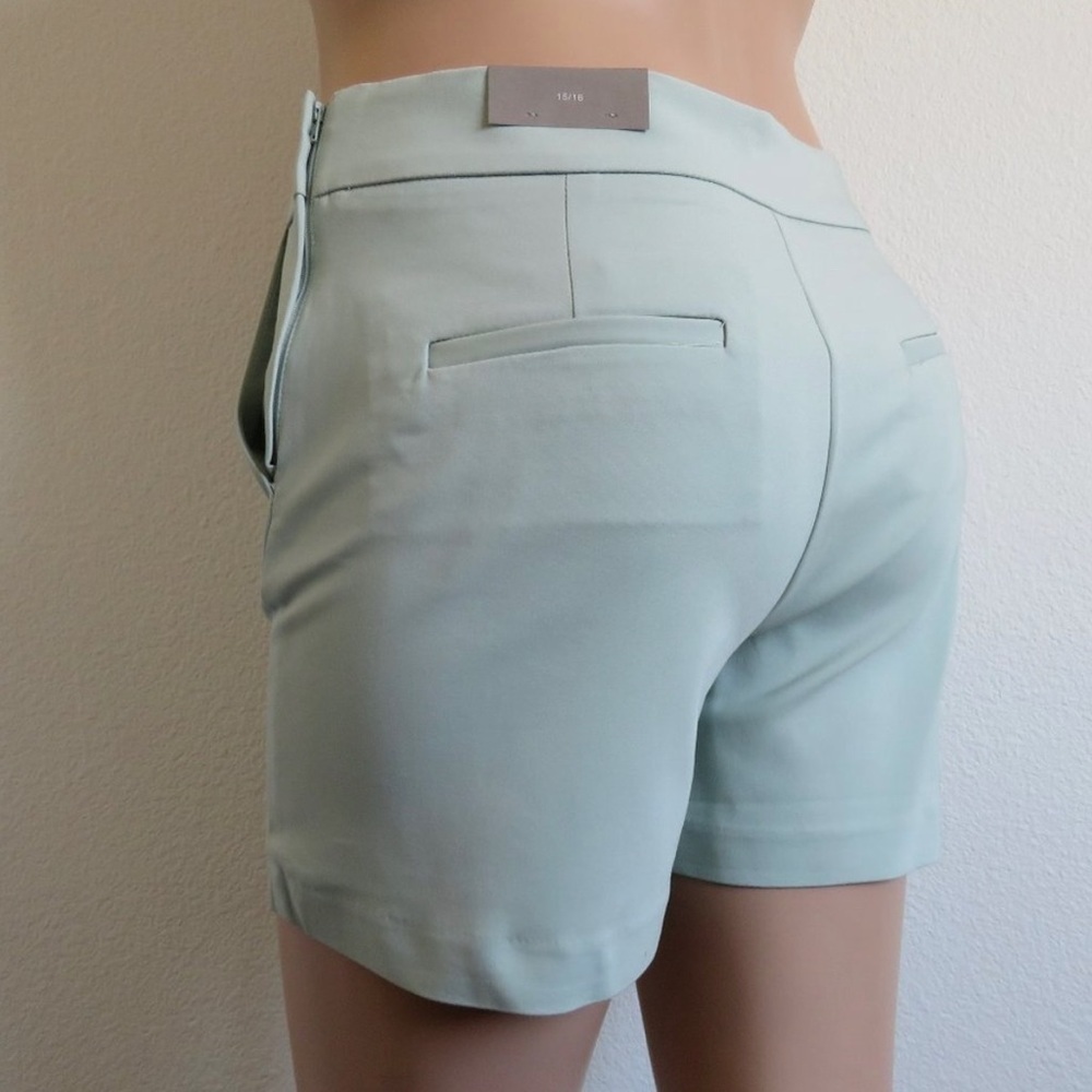 MAURICES Jeans Trouser Casual Shorts Plus Mint Green Size 15/16 NWT
